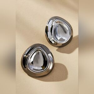 Anthropologie Molten Metal Post Earring